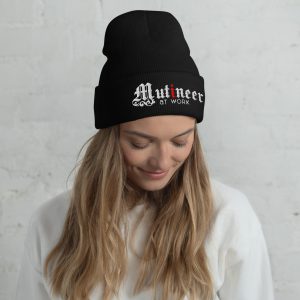 Mutineer Embroidered Beanie - Image 2