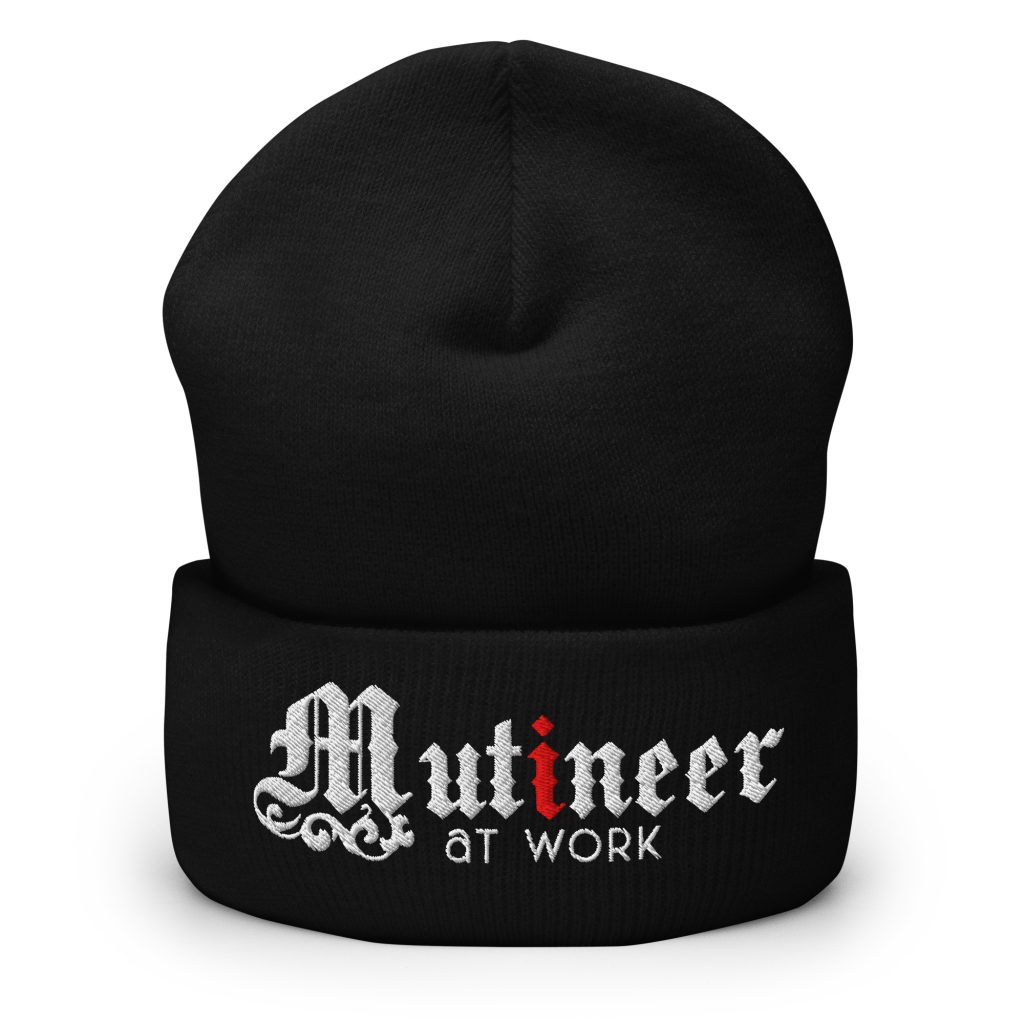 Mutineer Embroidered Beanie