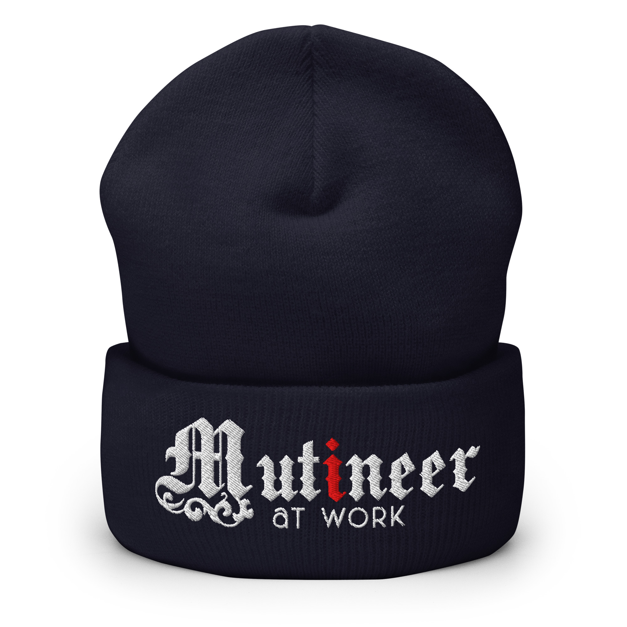 Mutineer Embroidered Beanie - Image 6