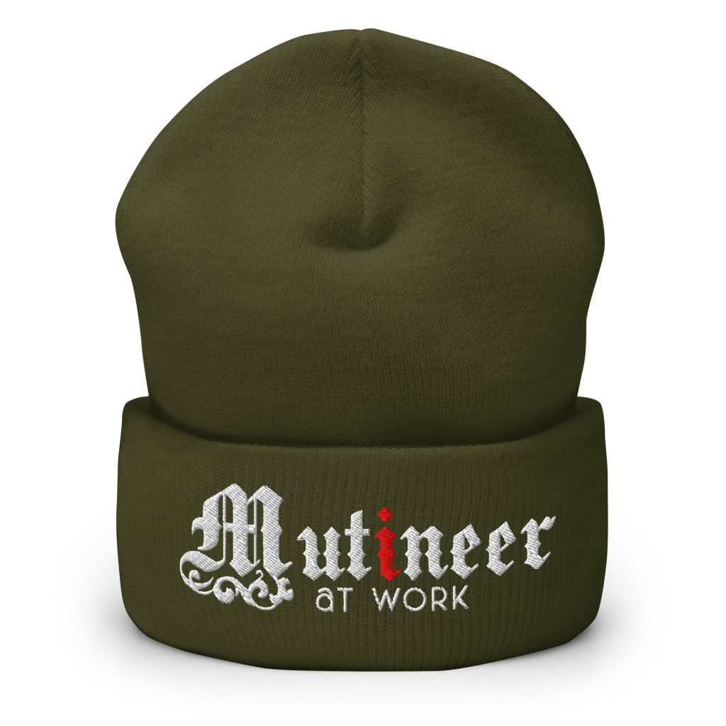 Mutineer Embroidered Beanie