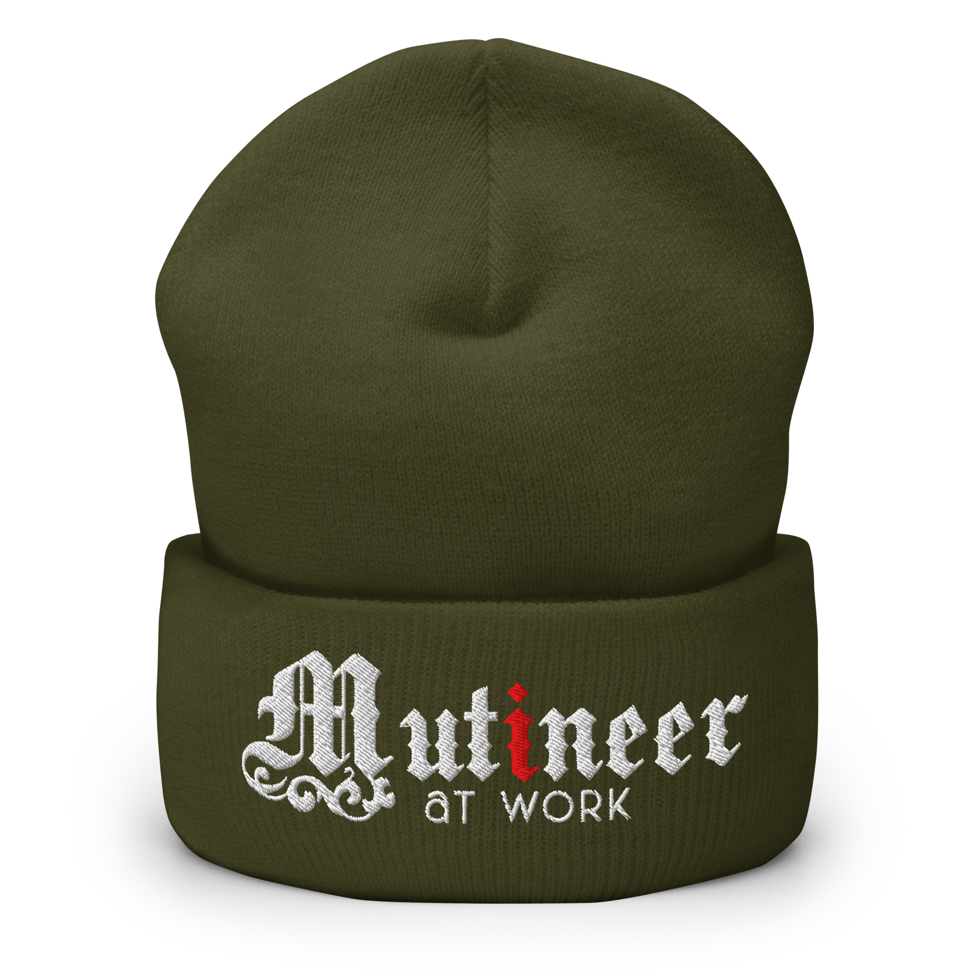 Mutineer Embroidered Beanie - Image 7