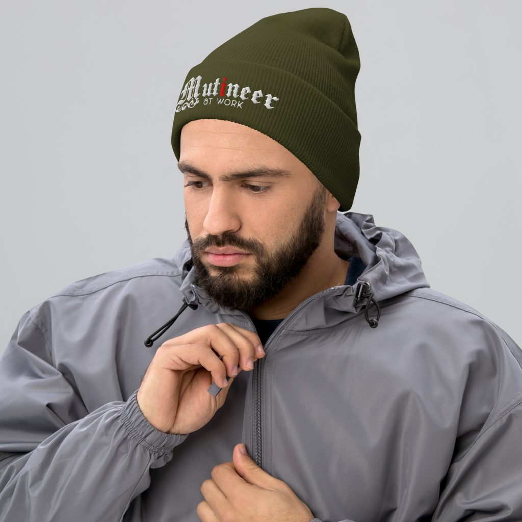 Mutineer Embroidered Beanie