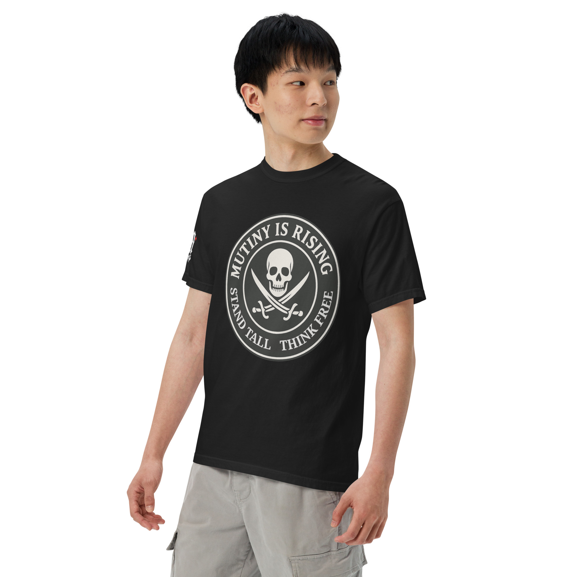 Mutiny is Rising - Heavy Duty Tee - Image 5